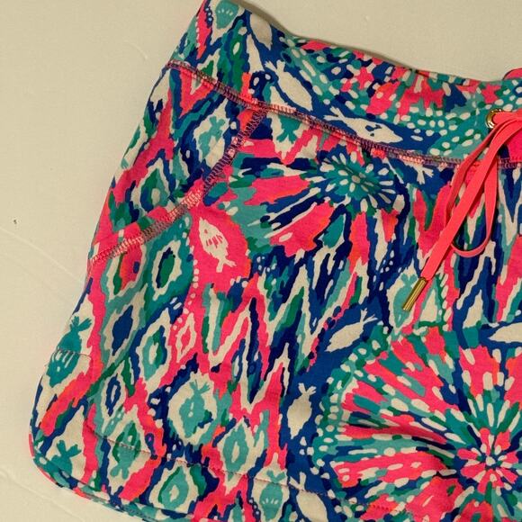 NWT Lily Pulitzer Vina Shorts Tiki Pink Shake it Sup, Size M - Picture 4 of 8